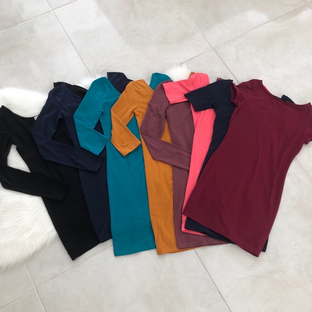 Bundle of 8 Casual Mini Dresses, size Small - Picture 1 of 8